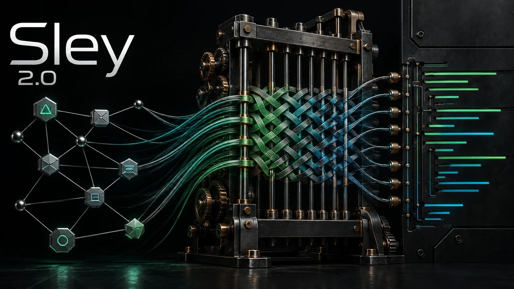 Sley 2.0 loom: a semantic program graph woven through a machine into verified state